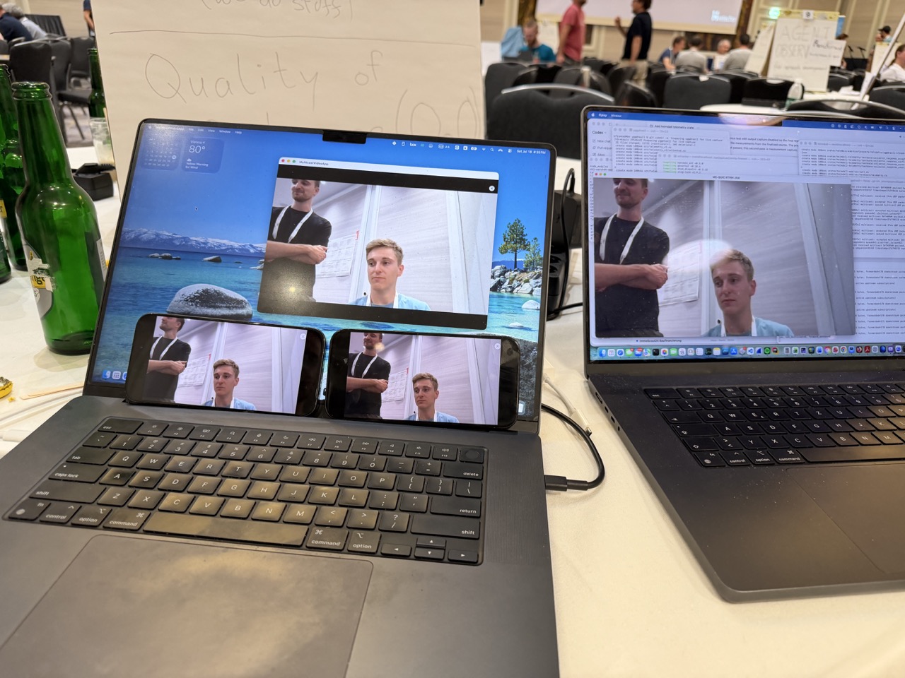 mumuQUIC in action: live RTP stream over micro Multicast QUIC over Wi-Fi delivery